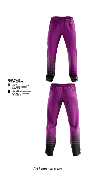 Simplicity Dance Team 81874019 Sweatpants - 1