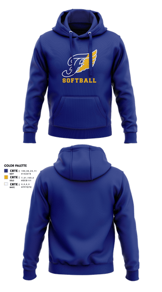Hoodie, Fluvanna Middle School Softball, Softball, Teamtime, Team time, sublimation, custom sports apparel, team uniforms, spirit wear, spiritwear, sports uniforms, custom shirts, team store, custom team store, fundraiser sports, apparel fundraiser