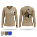 4-3 HHC 32133901 Women's Long Sleeve V-neck Shirt - 1