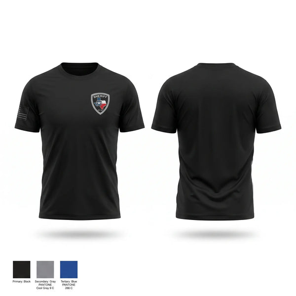 Short Sleeve Performance Shirt, Kerr County Sheriffs Office, Police, Teamtime, Team time, sublimation, custom sports apparel, team uniforms, spirit wear, spiritwear, sports uniforms, custom shirts, team store, custom team store, fundraiser sports, apparel fundraiser
