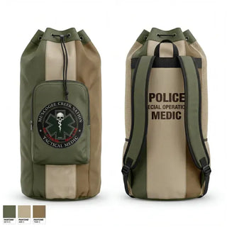 Gear Bag, Muscogee Nation Police Tactical Medical team, Police, Teamtime, Team time, sublimation, custom sports apparel, team uniforms, spirit wear, spiritwear, sports uniforms, custom shirts, team store, custom team store, fundraiser sports, apparel fundraiser
