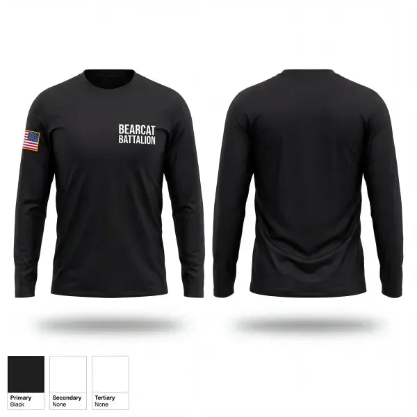 Long Sleeve Performance Shirt, Bearcat Battalion, Army, Teamtime, Team time, sublimation, custom sports apparel, team uniforms, spirit wear, spiritwear, sports uniforms, custom shirts, team store, custom team store, fundraiser sports, apparel fundraiser