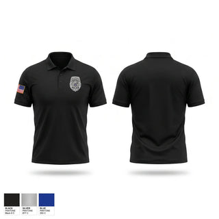 Short Sleeve Performance Polo, Police, Police, Teamtime, Team time, sublimation, custom sports apparel, team uniforms, spirit wear, spiritwear, sports uniforms, custom shirts, team store, custom team store, fundraiser sports, apparel fundraiser
