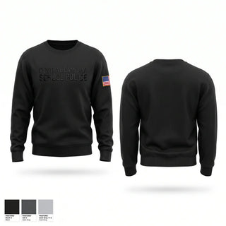 Crew Neck Sweatshirt, Central Cambria School Police, Police, Teamtime, Team time, sublimation, custom sports apparel, team uniforms, spirit wear, spiritwear, sports uniforms, custom shirts, team store, custom team store, fundraiser sports, apparel fundraiser