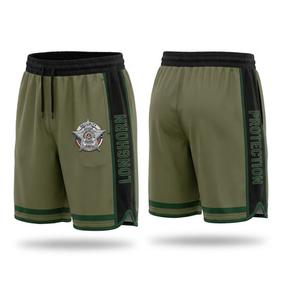 Longhorn Protection Services LLC Athletic Shorts With Pockets - 1