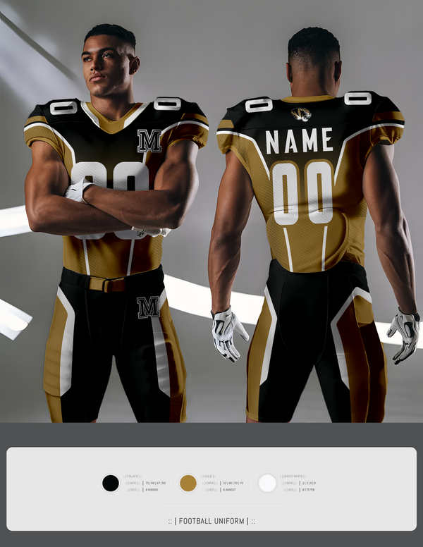 Football Jersey, Marceline Tigers, , Teamtime, Team time, sublimation, custom sports apparel, team uniforms, spirit wear, spiritwear, sports uniforms, custom shirts, team store, custom team store, fundraiser sports, apparel fundraiser