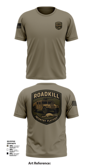 Short Sleeve Performance Shirt, ROADKILL, , Teamtime, Team time, sublimation, custom sports apparel, team uniforms, spirit wear, spiritwear, sports uniforms, custom shirts, team store, custom team store, fundraiser sports, apparel fundraiser