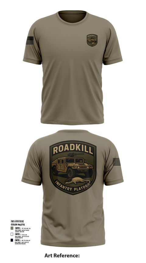 Short Sleeve Performance Shirt, ROADKILL, , Teamtime, Team time, sublimation, custom sports apparel, team uniforms, spirit wear, spiritwear, sports uniforms, custom shirts, team store, custom team store, fundraiser sports, apparel fundraiser