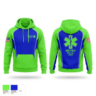 Hoodie, Metro Miss Lou EMS, EMS/EMT, Teamtime, Team time, sublimation, custom sports apparel, team uniforms, spirit wear, spiritwear, sports uniforms, custom shirts, team store, custom team store, fundraiser sports, apparel fundraiser