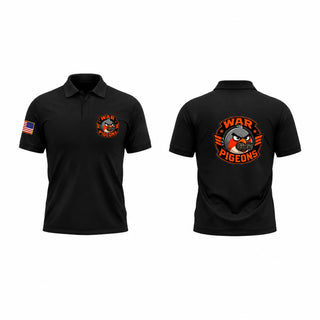 Short Sleeve Performance Polo, 261st War pigeons, Army, Teamtime, Team time, sublimation, custom sports apparel, team uniforms, spirit wear, spiritwear, sports uniforms, custom shirts, team store, custom team store, fundraiser sports, apparel fundraiser