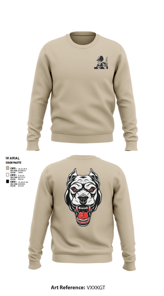 Crew Neck Sweatshirt, Oscar Golf Charlie Tango, Army, Teamtime, Team time, sublimation, custom sports apparel, team uniforms, spirit wear, spiritwear, sports uniforms, custom shirts, team store, custom team store, fundraiser sports, apparel fundraiser