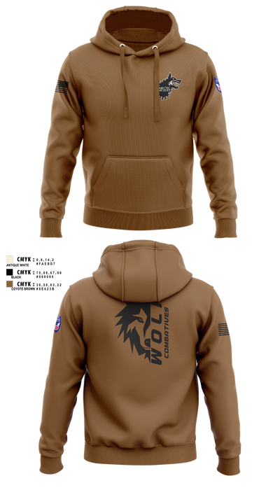 Wolf Combatives Hoodie - 106