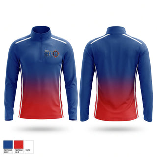 Quarter Zip Jacket, M.S.T, Navy, Teamtime, Team time, sublimation, custom sports apparel, team uniforms, spirit wear, spiritwear, sports uniforms, custom shirts, team store, custom team store, fundraiser sports, apparel fundraiser