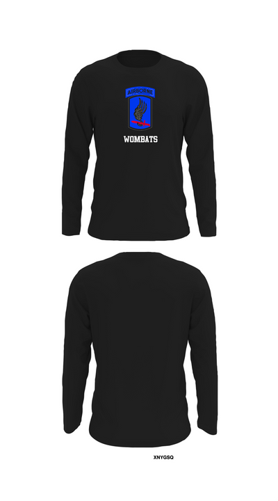 Wombats 19106306 Long Sleeve Performance Shirt 32