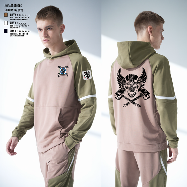 Hoodie, Crusher Company 1-28 Infantry Regiment, Army, Teamtime, Team time, sublimation, custom sports apparel, team uniforms, spirit wear, spiritwear, sports uniforms, custom shirts, team store, custom team store, fundraiser sports, apparel fundraiser