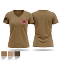 Oak Point ERT Women's Short Sleeve V-neck Shirt - 1