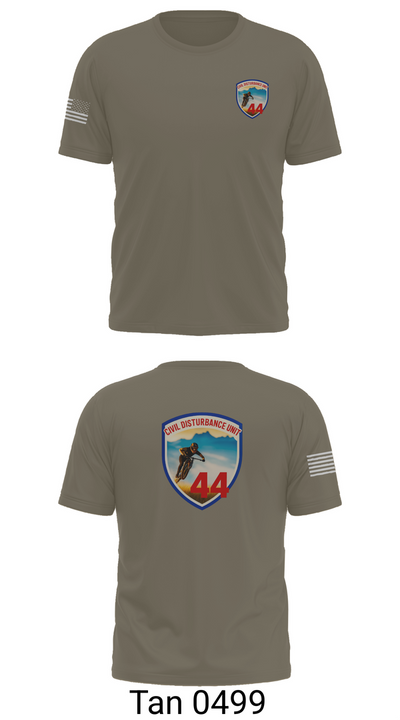 Civil Disturbance Unit 55553252 Short Sleeve Performance Shirt - 72