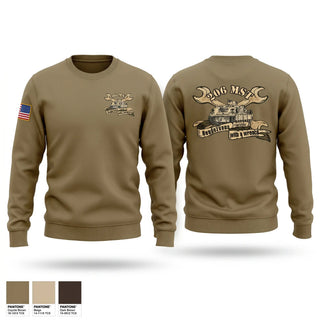 Crew Neck Sweatshirt, 206th MST, Army, Teamtime, Team time, sublimation, custom sports apparel, team uniforms, spirit wear, spiritwear, sports uniforms, custom shirts, team store, custom team store, fundraiser sports, apparel fundraiser