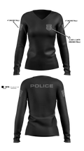 A.C.E. 52388451 Women's Long Sleeve V-neck Shirt - 6