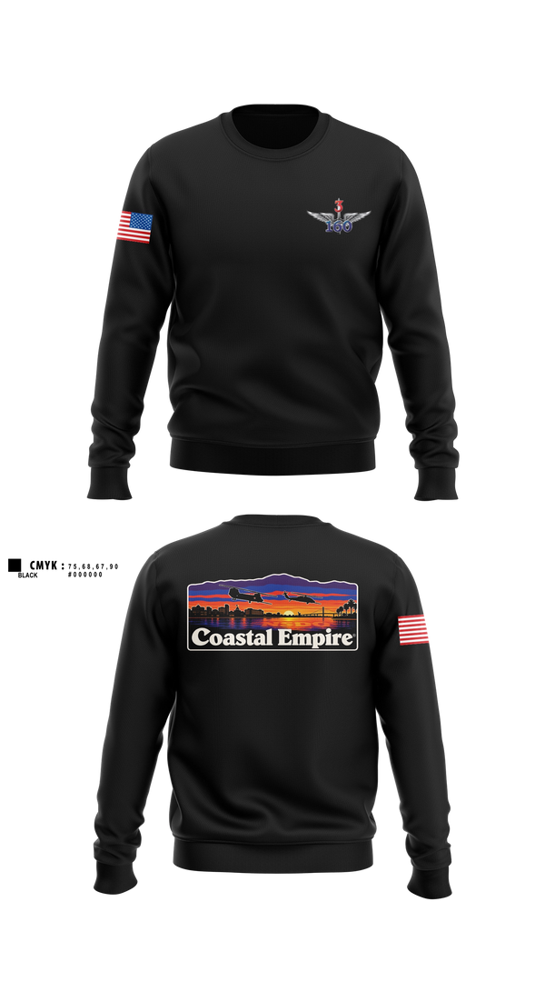 Crew Neck Sweatshirt, 3/160th SOAR, Army, Teamtime, Team time, sublimation, custom sports apparel, team uniforms, spirit wear, spiritwear, sports uniforms, custom shirts, team store, custom team store, fundraiser sports, apparel fundraiser