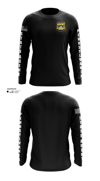 Long Sleeve Performance Shirt, Pennsylvania state agent, , Teamtime, Team time, sublimation, custom sports apparel, team uniforms, spirit wear, spiritwear, sports uniforms, custom shirts, team store, custom team store, fundraiser sports, apparel fundraiser