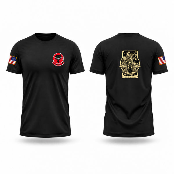 5th RS BlackCats Old School Cotton Feel Shirt - 1