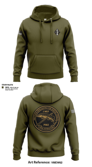 Hoodie, 1st Marine Division G-2 Targeting, Marines, Teamtime, Team time, sublimation, custom sports apparel, team uniforms, spirit wear, spiritwear, sports uniforms, custom shirts, team store, custom team store, fundraiser sports, apparel fundraiser