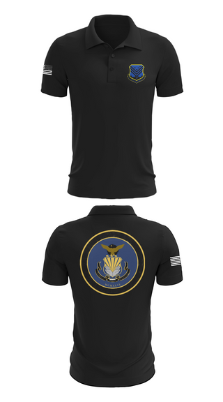 Short Sleeve Performance Polo, 116th Air Control Wing, Air Force, Teamtime, Team time, sublimation, custom sports apparel, team uniforms, spirit wear, spiritwear, sports uniforms, custom shirts, team store, custom team store, fundraiser sports, apparel fundraiser