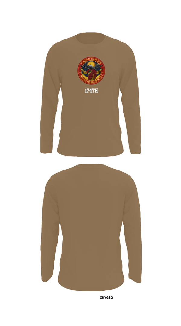 Long Sleeve Performance Shirt, 174th, , Teamtime, Team time, sublimation, custom sports apparel, team uniforms, spirit wear, spiritwear, sports uniforms, custom shirts, team store, custom team store, fundraiser sports, apparel fundraiser