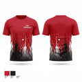 Tide Volleyball Soft Poly Tee Cotton Like Feel - 1