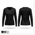 Dallas (GA) Police Department 37286067 Women's Long Sleeve V-neck Shirt - 1