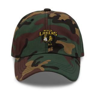 Minto Lakers Basketball Classic Dad Hat | Yupoong 6245CM