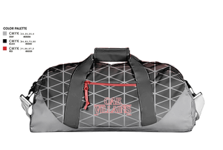 Duffle Bag, OAK Villains, Men's Basketball, Teamtime, Team time, sublimation, custom sports apparel, team uniforms, spirit wear, spiritwear, sports uniforms, custom shirts, team store, custom team store, fundraiser sports, apparel fundraiser