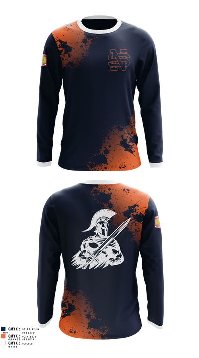 Spartans 84124890 Long Sleeve Performance Shirt 1