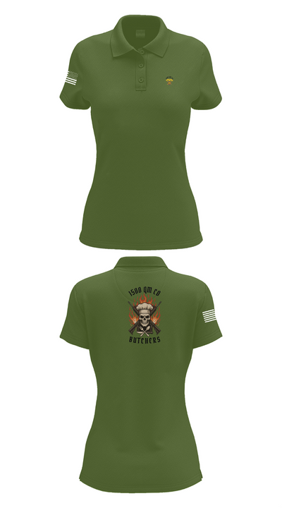 1500 QM Co 49393659 Women's Short Sleeve Performance Polo  - 55