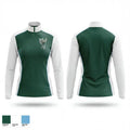 Turrentine Middle School Tennis 31271631 Quarter Zip Jacket - 1