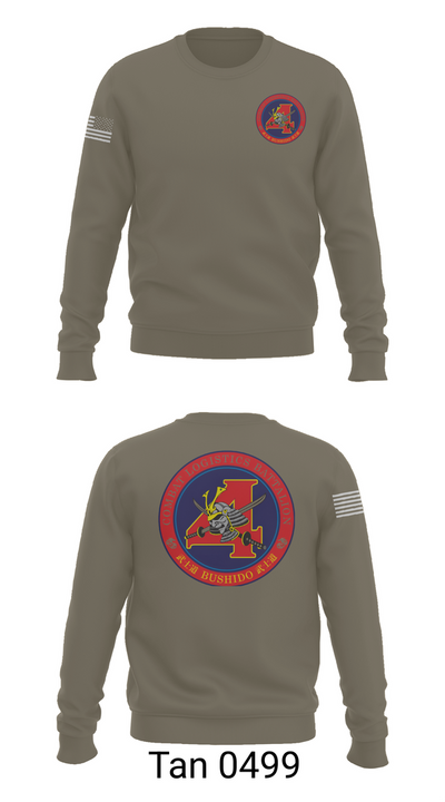 Combat Logistics Battalion 4 46395084 Crew Neck Sweatshirt - 65
