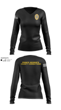 DOC PG Women's Long Sleeve V-neck Shirt - 21