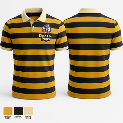 Ride For Pops 56631946 Short Sleeve Performance Polo - 1