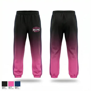 Sweatpants, Pittsburgh Ballers, Women's Basketball, Teamtime, Team time, sublimation, custom sports apparel, team uniforms, spirit wear, spiritwear, sports uniforms, custom shirts, team store, custom team store, fundraiser sports, apparel fundraiser