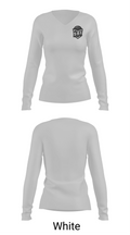 SBF 98096740 Women's Long Sleeve V-neck Shirt - 11