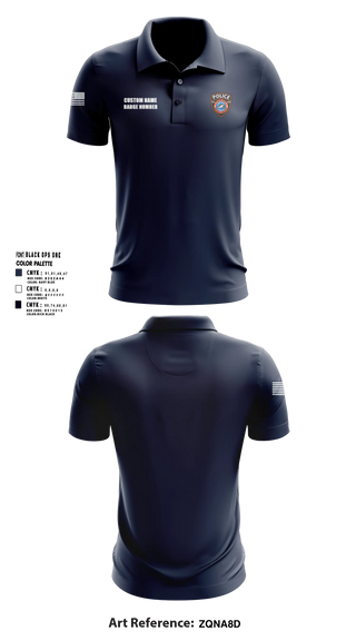 Short Sleeve Performance Polo, Buhl Police Department, Police, Teamtime, Team time, sublimation, custom sports apparel, team uniforms, spirit wear, spiritwear, sports uniforms, custom shirts, team store, custom team store, fundraiser sports, apparel fundraiser