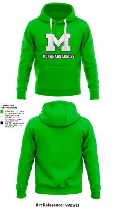 Monahans Loboes 90909476 Hoodie - 1