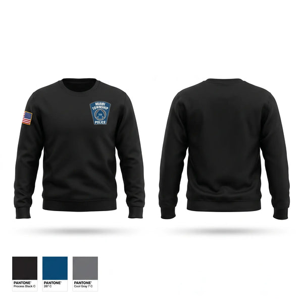 Crew Neck Sweatshirt, Miami Township Police K9, Police, Teamtime, Team time, sublimation, custom sports apparel, team uniforms, spirit wear, spiritwear, sports uniforms, custom shirts, team store, custom team store, fundraiser sports, apparel fundraiser