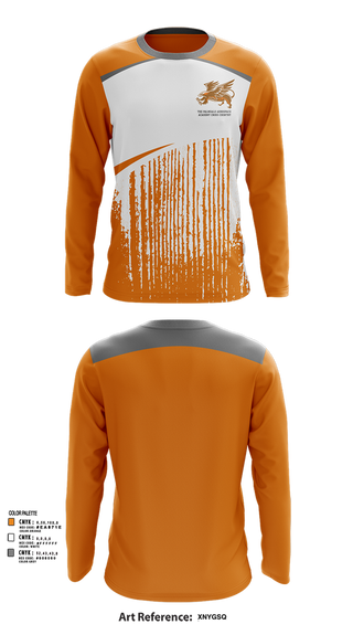 Long Sleeve Performance Shirt, The Palmdale Aerospace Academy Cross Country, Cross Country, Teamtime, Team time, sublimation, custom sports apparel, team uniforms, spirit wear, spiritwear, sports uniforms, custom shirts, team store, custom team store, fundraiser sports, apparel fundraiser