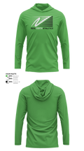 Real North Athletics 78275202 Long Sleeve Performance Shirt with hood - 22