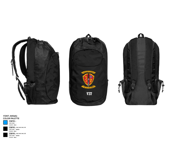Gear Bag, V37, Marines, Teamtime, Team time, sublimation, custom sports apparel, team uniforms, spirit wear, spiritwear, sports uniforms, custom shirts, team store, custom team store, fundraiser sports, apparel fundraiser