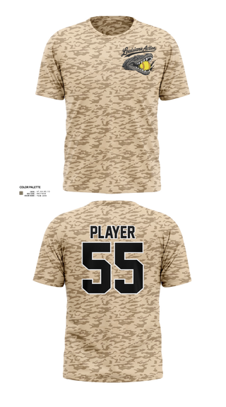Short Sleeve Performance Shirt, Louisiana Action, Softball, Teamtime, Team time, sublimation, custom sports apparel, team uniforms, spirit wear, spiritwear, sports uniforms, custom shirts, team store, custom team store, fundraiser sports, apparel fundraiser