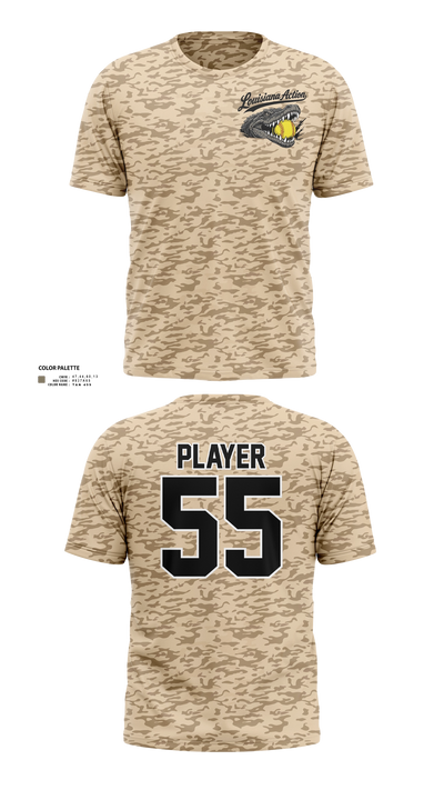 Louisiana Action Short Sleeve Performance Shirt - 21