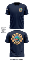 Cedar Bluff Fire Department 52852385 Short Sleeve Performance Shirt - 25